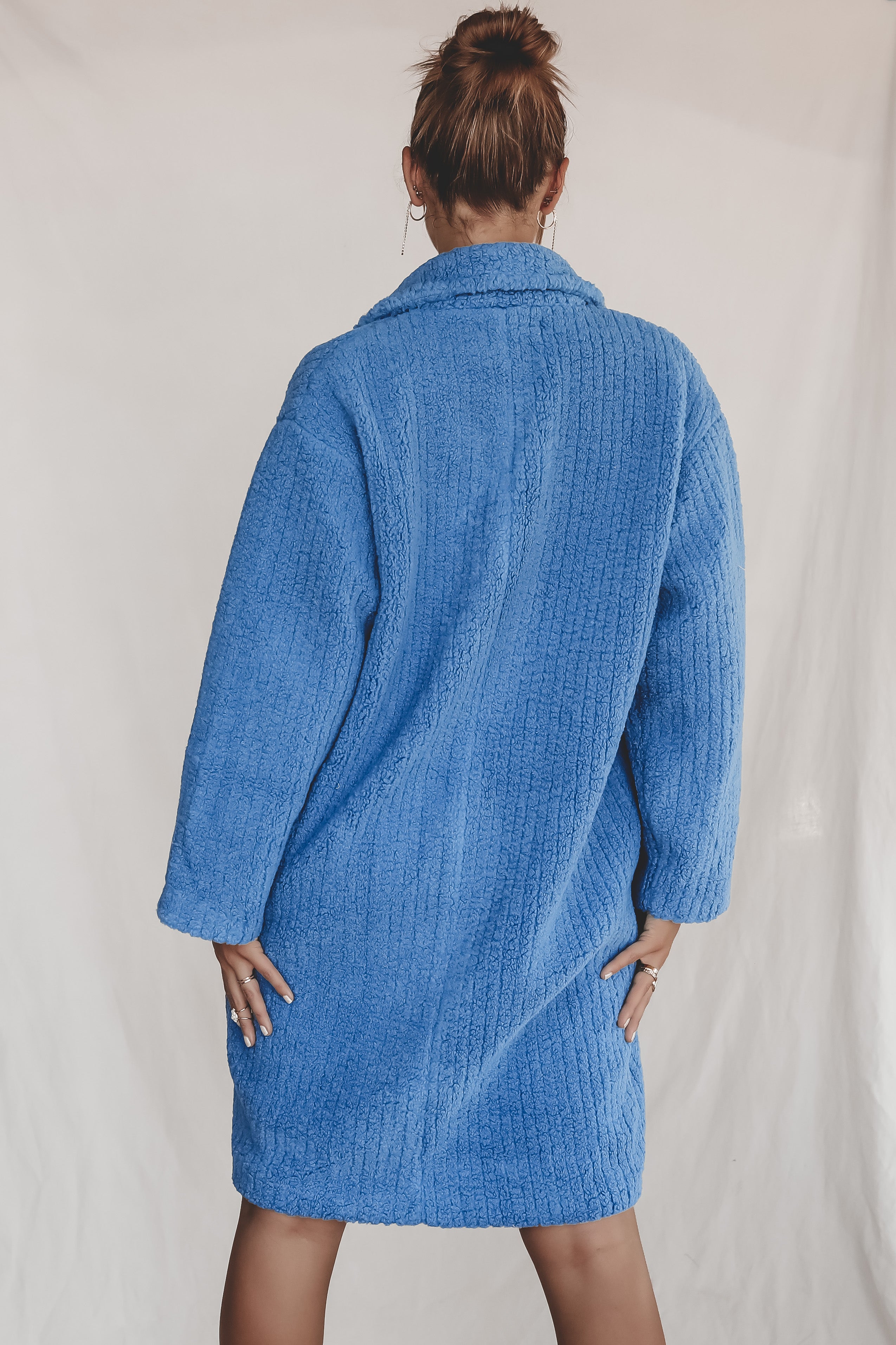 Cold But Cute Cobalt Coat