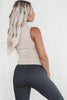 An Everyday Look Mock Neck Sleeveless Lounge Top